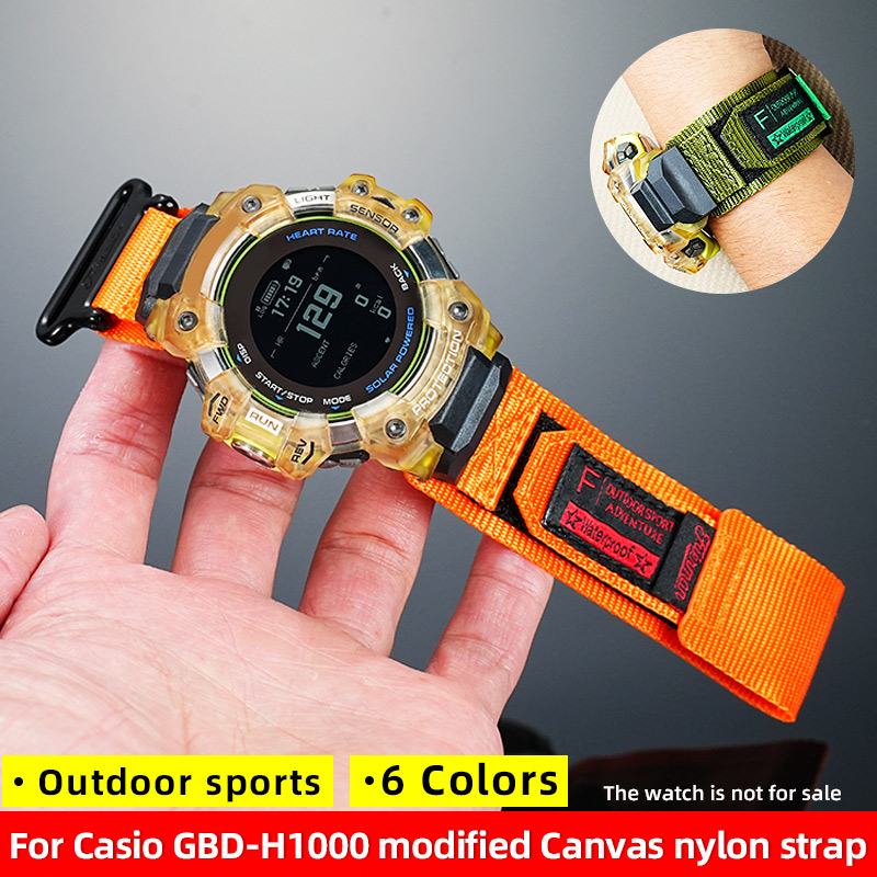 Smartwatch Casio Watches For Men - Bracelet de montre en toile GBD