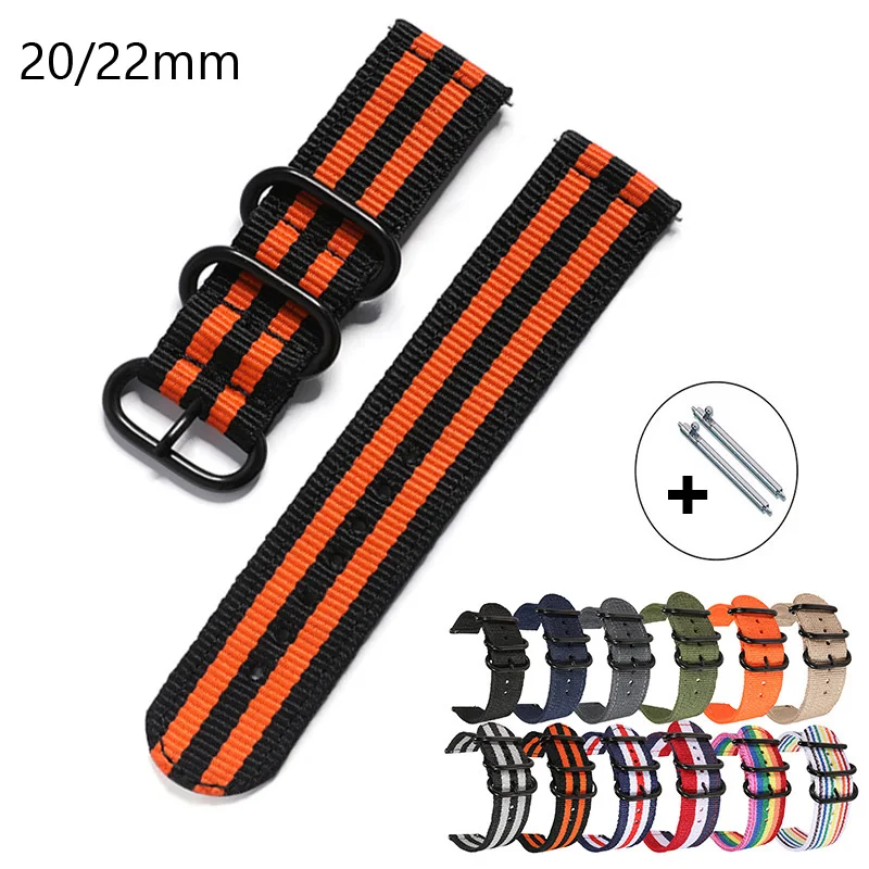 Smartwatch Army Watches For Men - Bracelet de montre universel en Nylon,