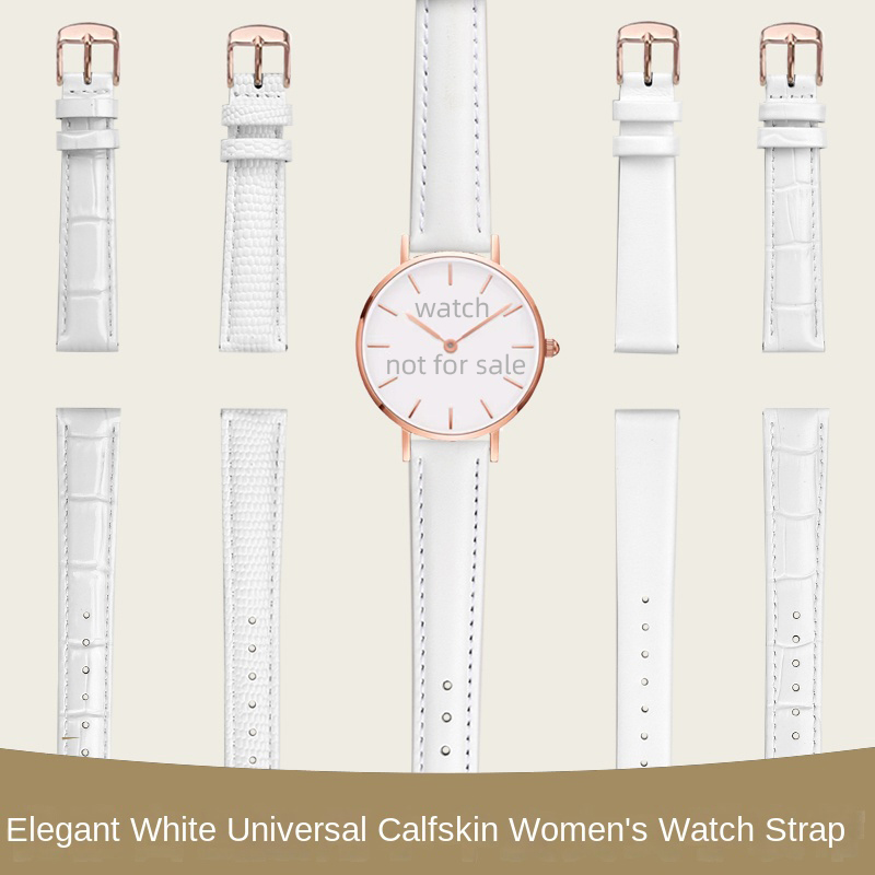 Smartwatch Casio Watches For Men - Ceinture de montre blanche bracelet en