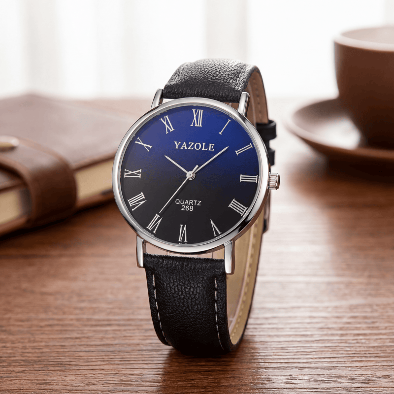 Smartwatch Watches Brands For Men - Montres à quartz minimalistes YAZOLE pour