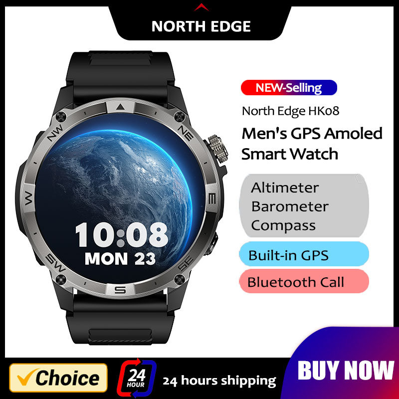 Altimeter Compass Watch - Km TH EDGE-Montre intelligente de sport