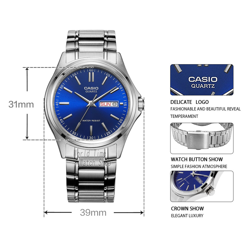 Smartwatch Casio Watches For Men - Montre Casio pour homme, simple, calendrier