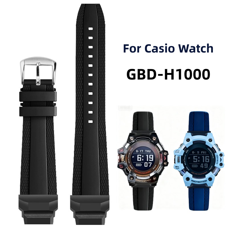 Smartwatch Casio Watches For Men - FKM Bracelet en caoutchouc pour G-SHOCK
