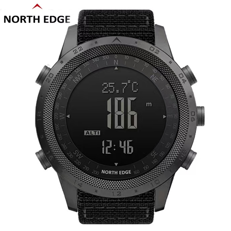 Altimeter Compass Watch - NORTH EDGE DESERT hommes montre numérique
