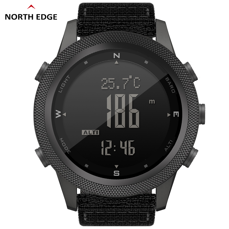 Altimeter Compass Watch - Km TH EDGE-Montre Numérique de dehors