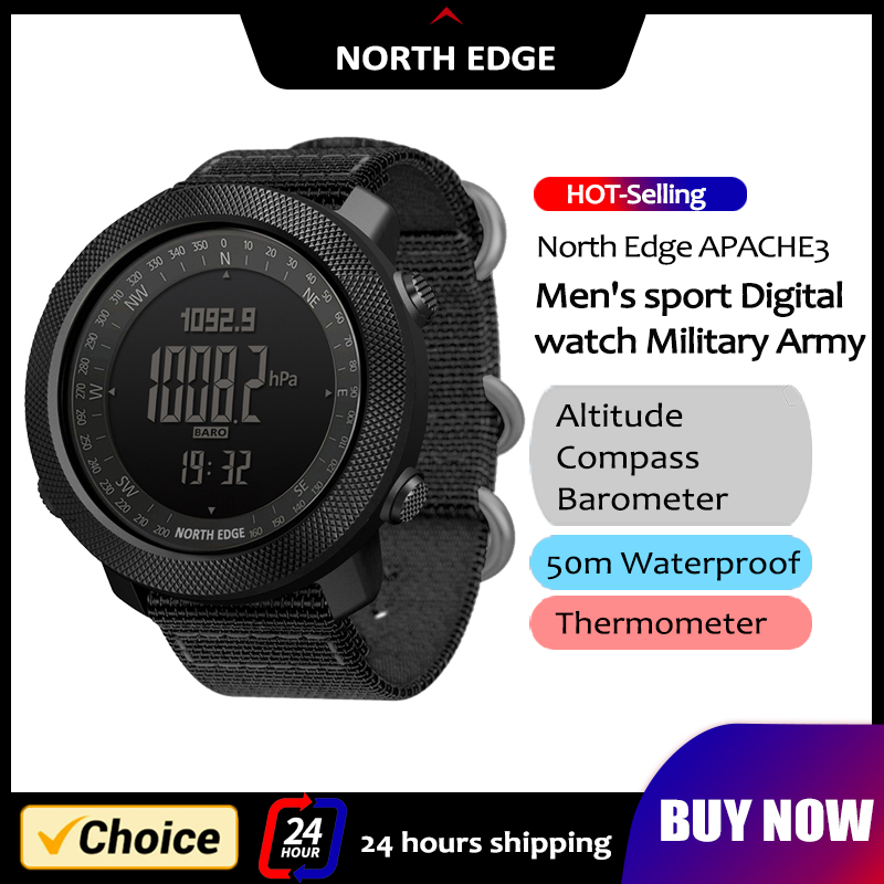 Smartwatch Army Watches For Men - NORTH EDGE – montre connectée pour