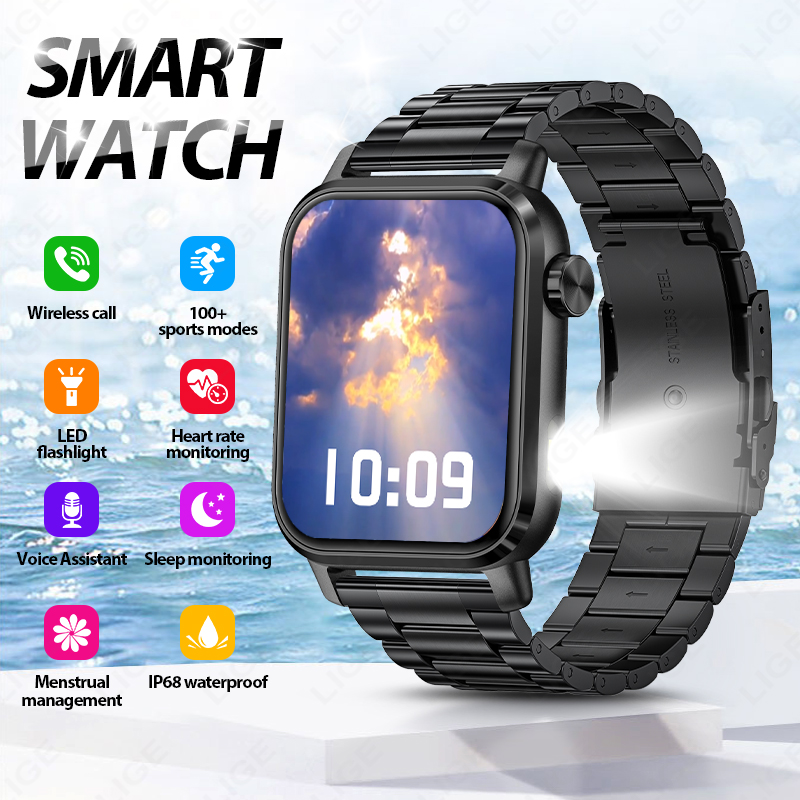Smartwatch Watches For Sale - Montre connectée LIGE, tracker de fitness