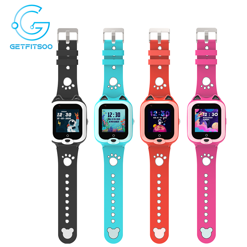 Smartwatch Watch Whatsapp - Getfitsoo-Montre intelligente 4G pour enfants, GPS,