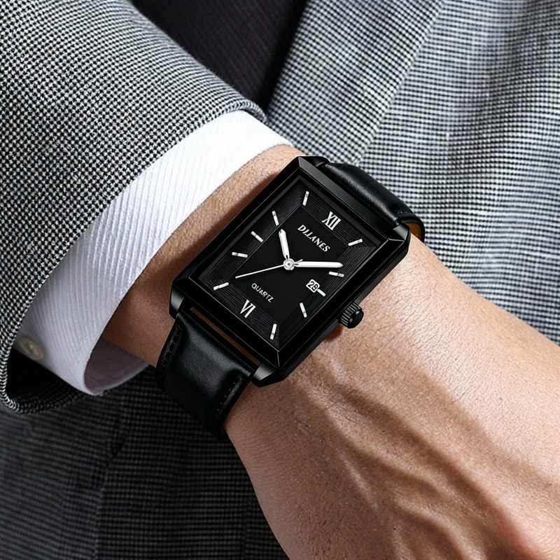 Smartwatch Watches Brands For Men - Montres pour hommes en cuir décontractées,