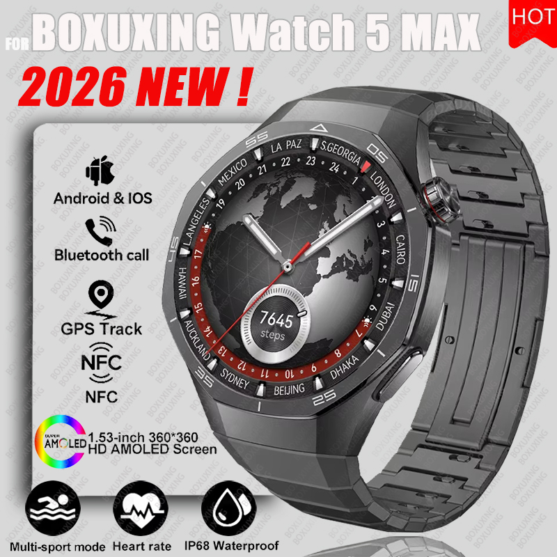 Smartwatch Watches For Women With Gps - 2026 nouvelle montre BOXUXING 5 MAX