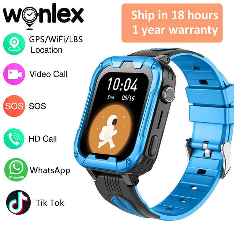 Smartwatch Watch Whatsapp - Montre connectée pour enfants Wonlex 4G