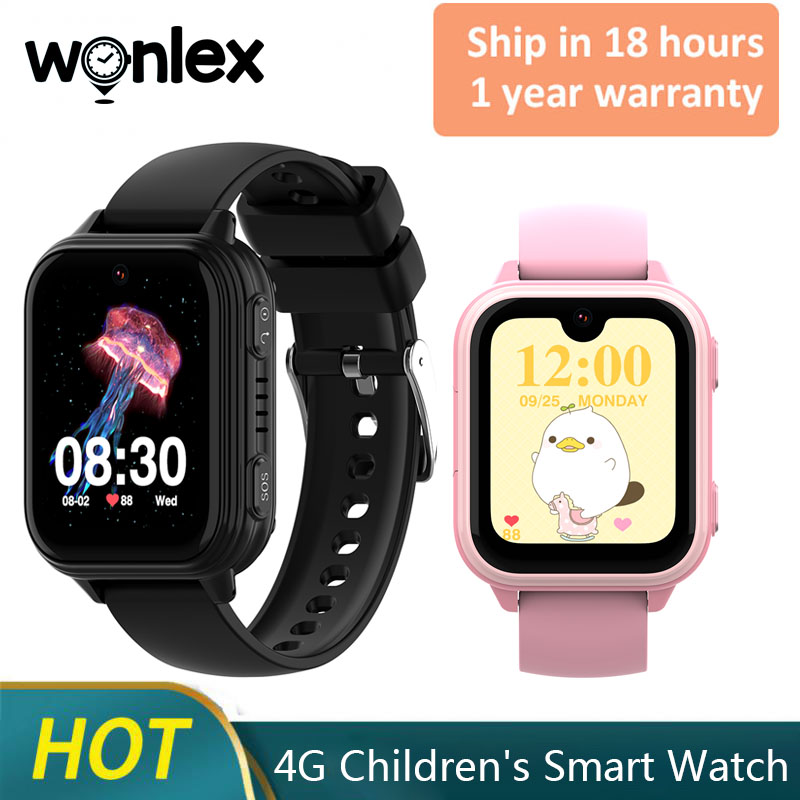 Smartwatch Watch Whatsapp - Wonlex 4G enfants montre intelligente KT33