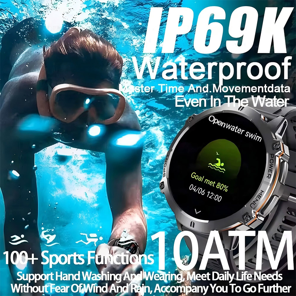 Montre connectée sportive mili - Altimeter Compass Watch avis et prix