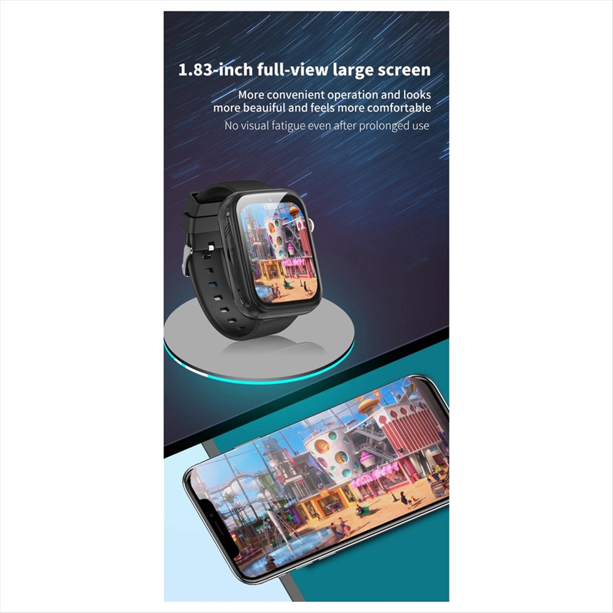 WhatsApp – montre connectée 4G - Smartwatch Watch Whatsapp avis et prix