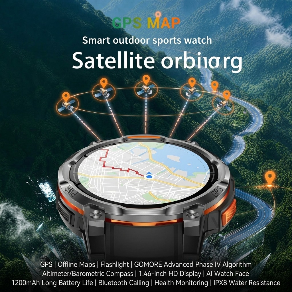 Nouvelle montre connectée GPS  - Smartwatch Watch Whatsapp avis et prix