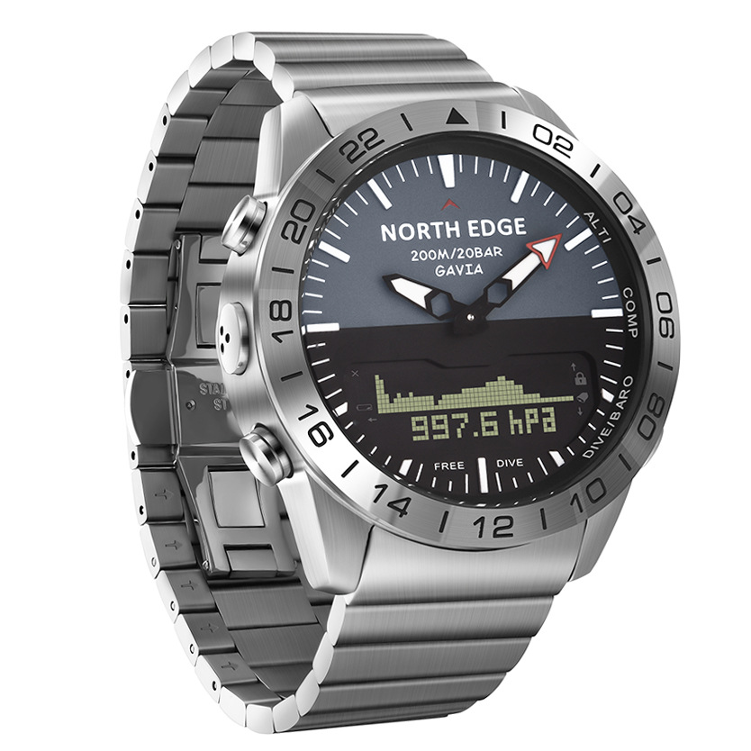 NORTH EDGE Montre connectée de - Smartwatch Army Watches For Men avis et prix