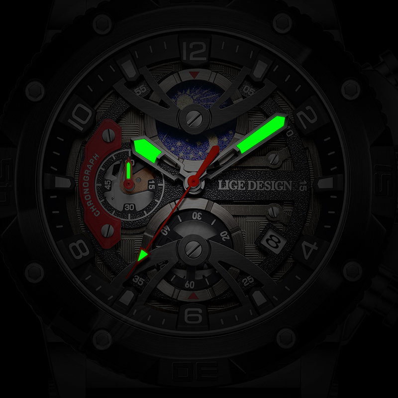 Montre homme LIGE, marque de l - Smartwatch Watches Brands For Men avis et prix