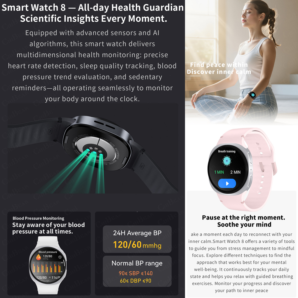 Nouvelles Montres 2026 : Mini  - Smartwatch Watches For Women With Gps avis et prix