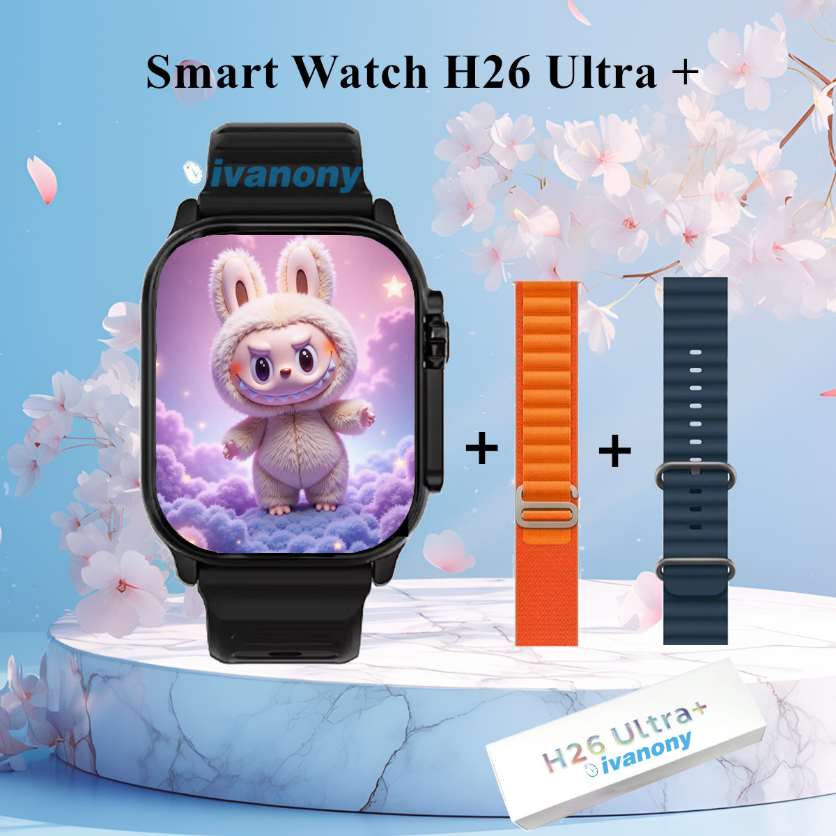 Montre connectée H26 Ultra Plu - Smartwatch Watch Whatsapp avis et prix