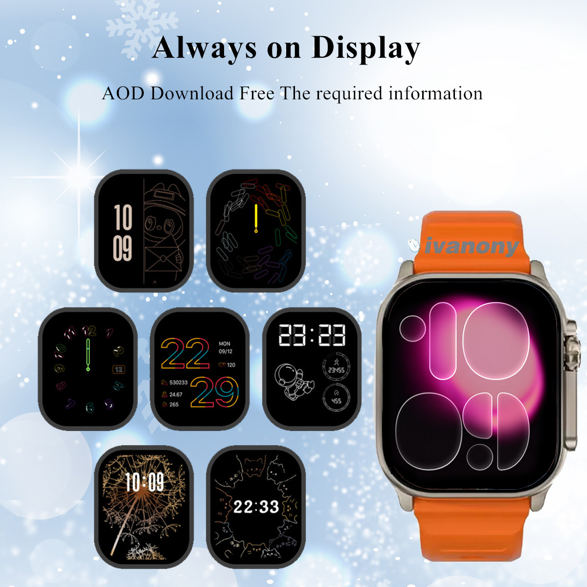 Montre connectée H26 Ultra Plu - Smartwatch Watch Whatsapp avis et prix
