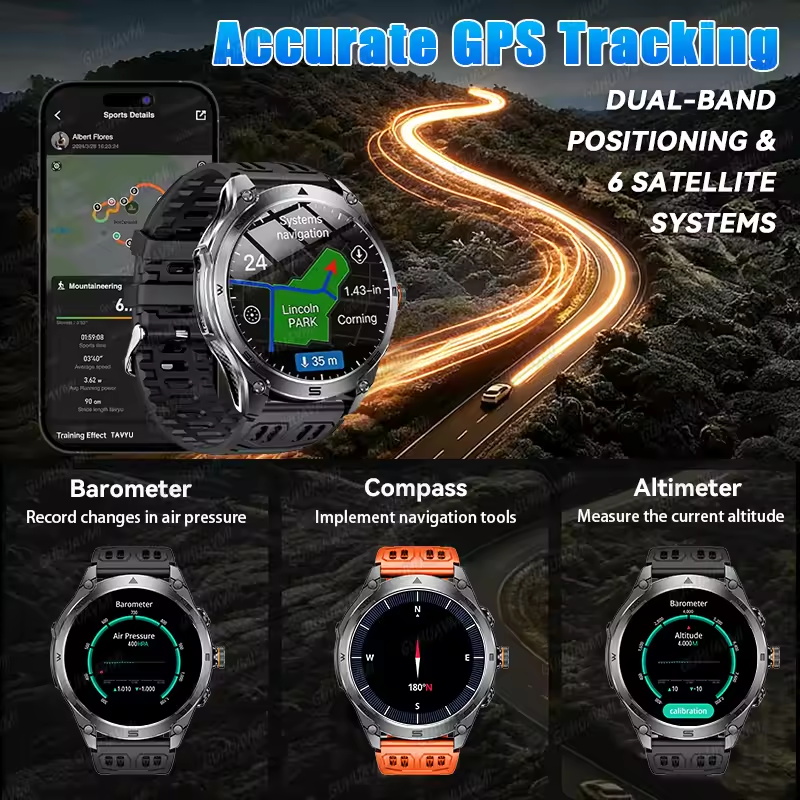 Montre connectée sportive GPS  - Smartwatch Watches For Sale avis et prix