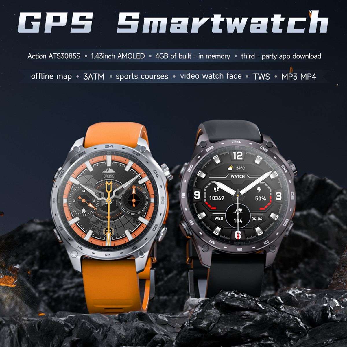 Montre connectée de sport étan - Smartwatch Watch Whatsapp avis et prix