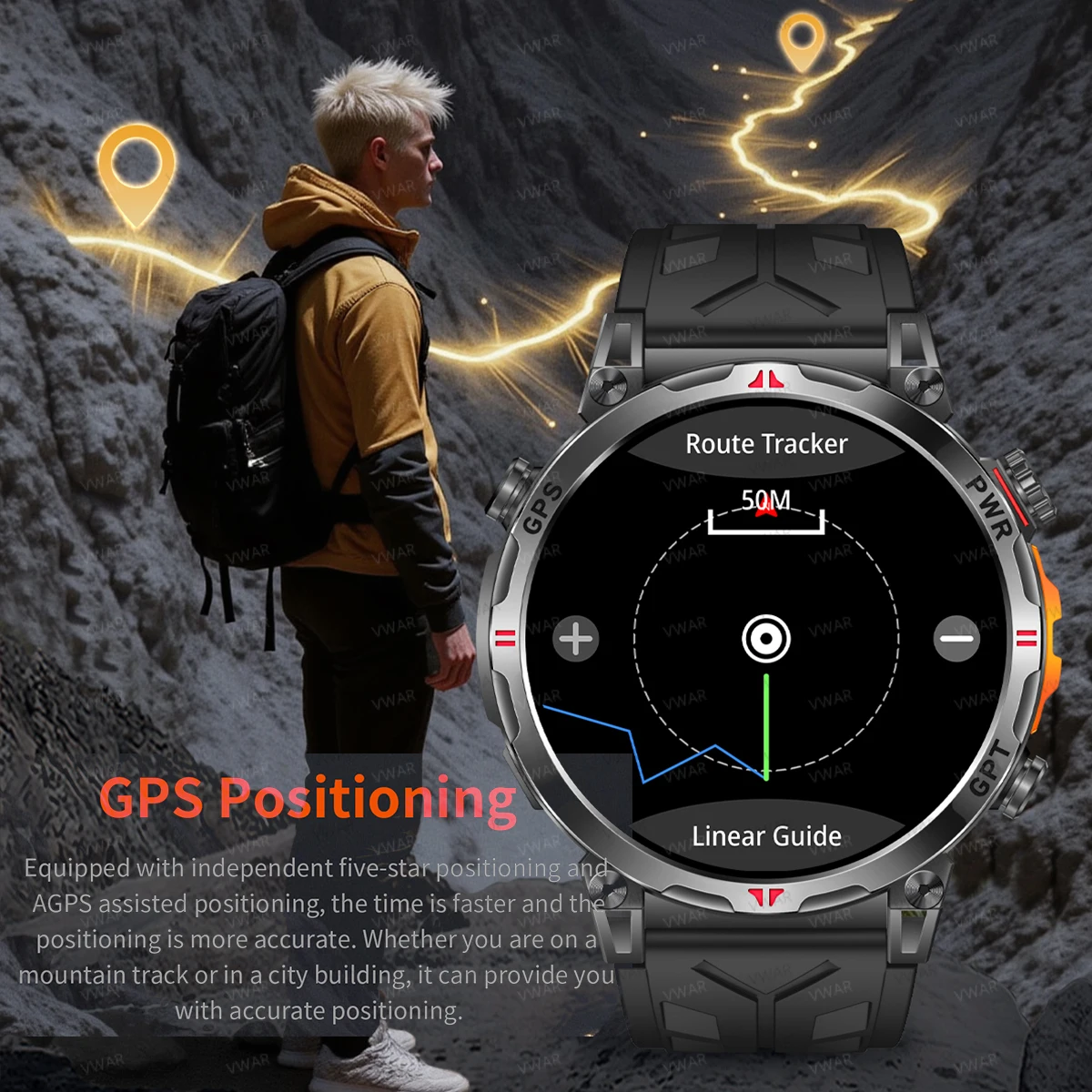 2025 nouveau VWAR Air5 Ultra G - Watch Vs Amazfit avis et prix