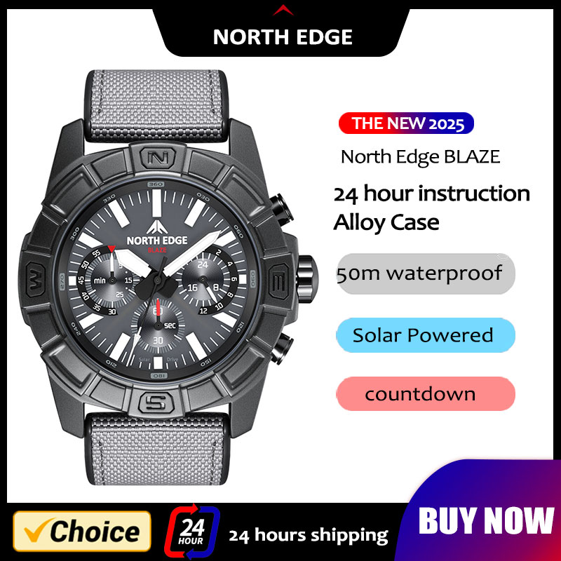 NORTH EDGE 2025 BLAZE hommes m - Smartwatch Army Watches For Men avis et prix