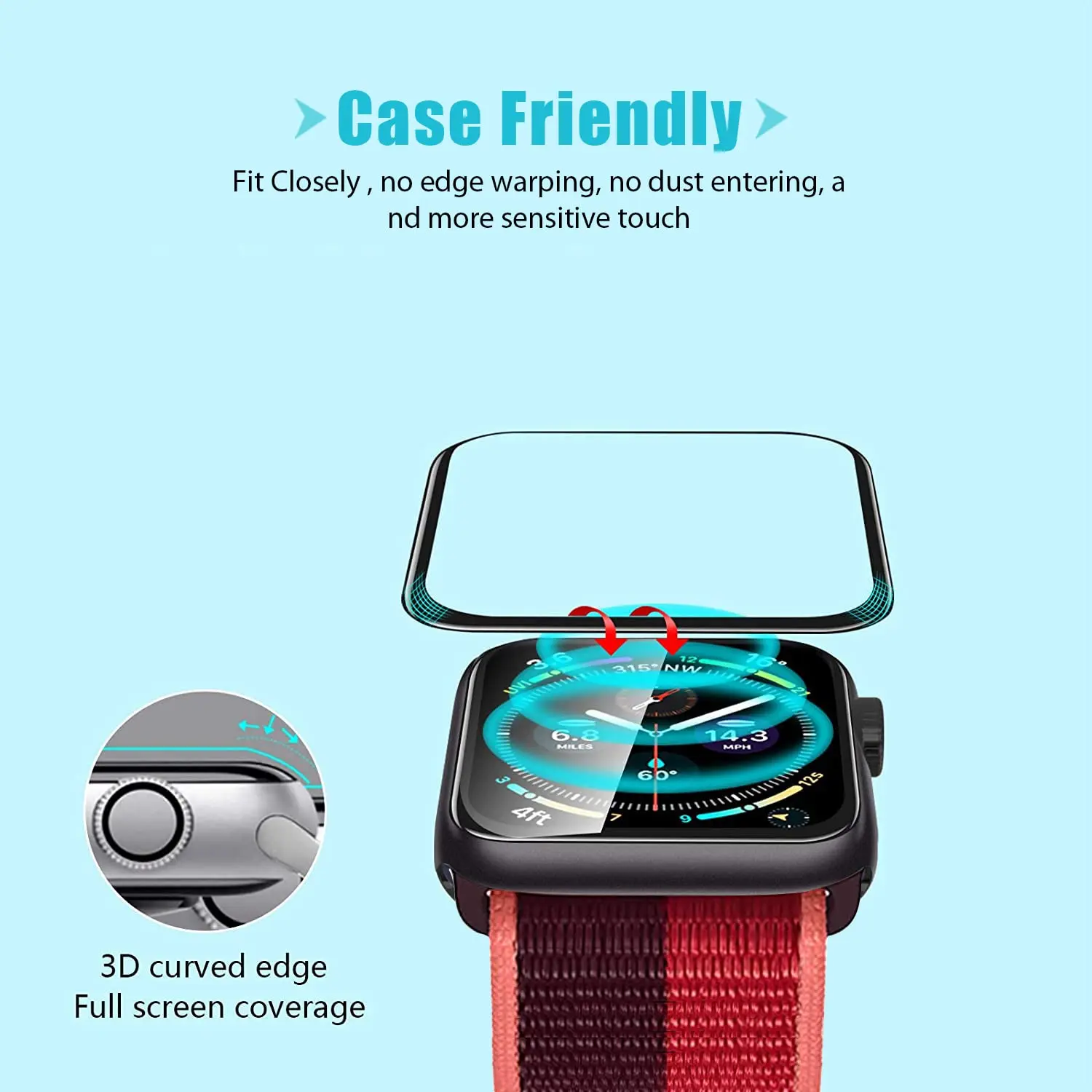 Protecteur d'écran en film tre - Smart Watch Screen Protector avis et prix