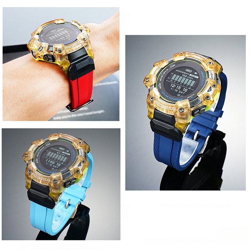 FKM Bracelet en caoutchouc pou - Smartwatch Casio Watches For Men avis et prix
