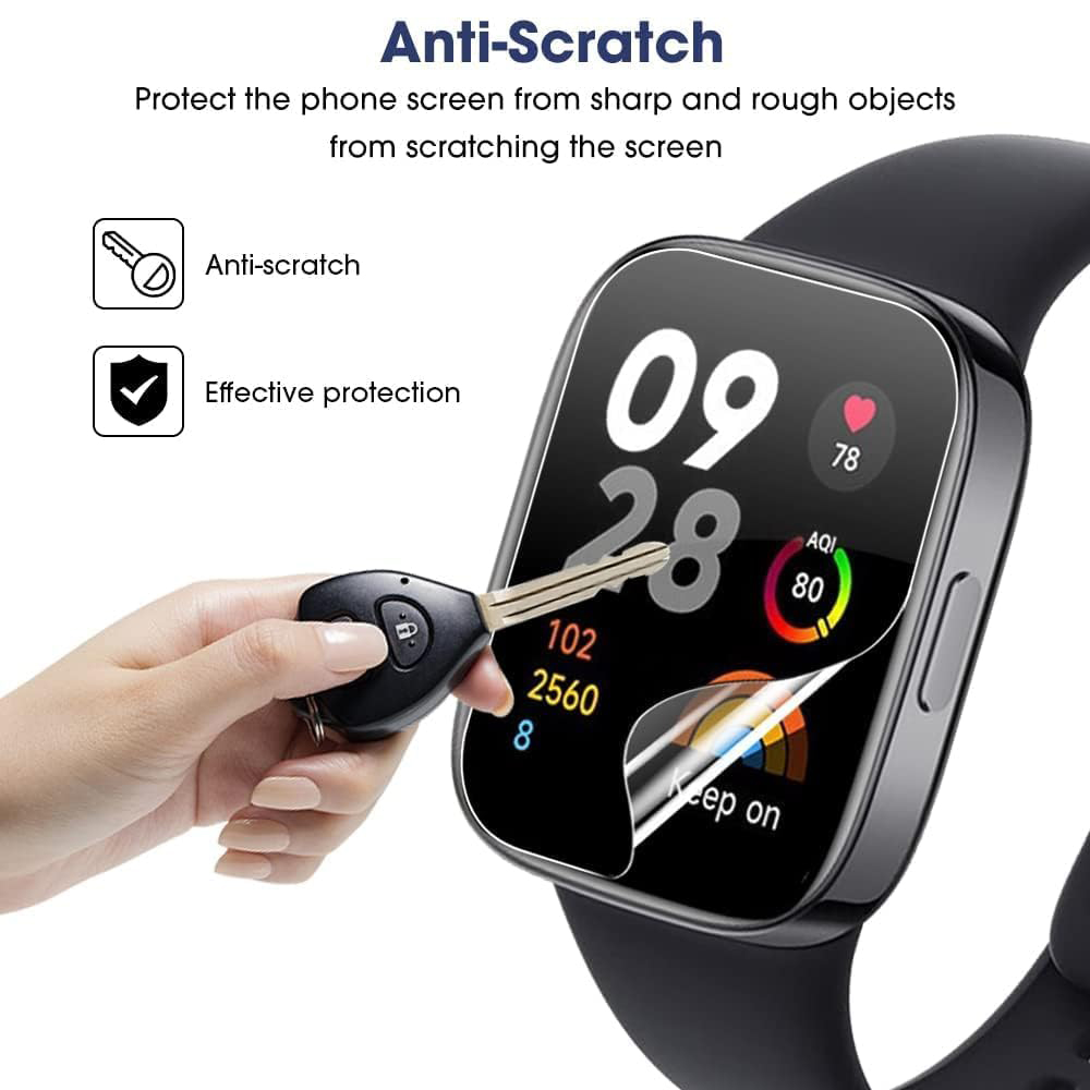 3/6 pièces Film de protection  - Smart Watch Screen Protector avis et prix
