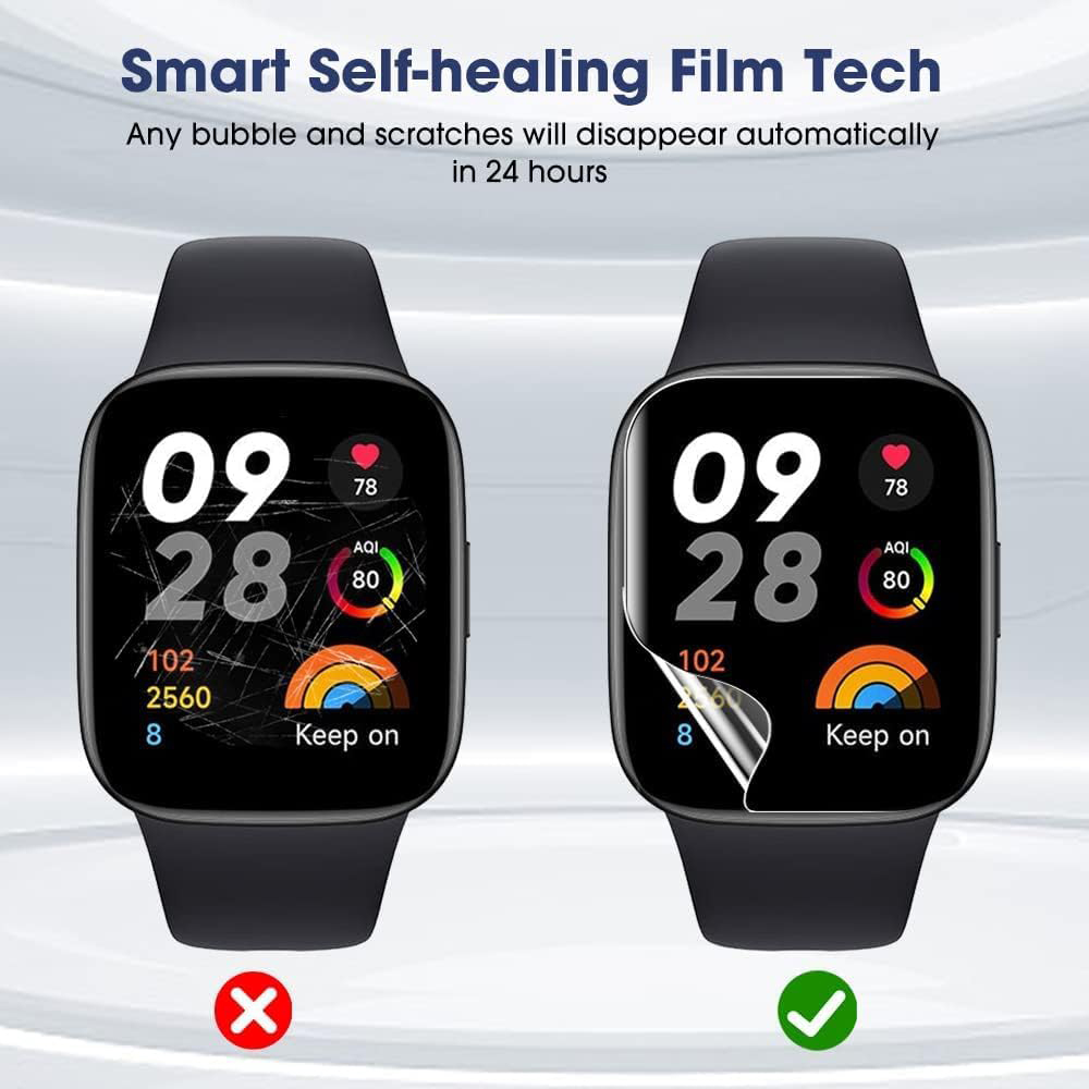 3/6 pièces Film de protection  - Smart Watch Screen Protector avis et prix