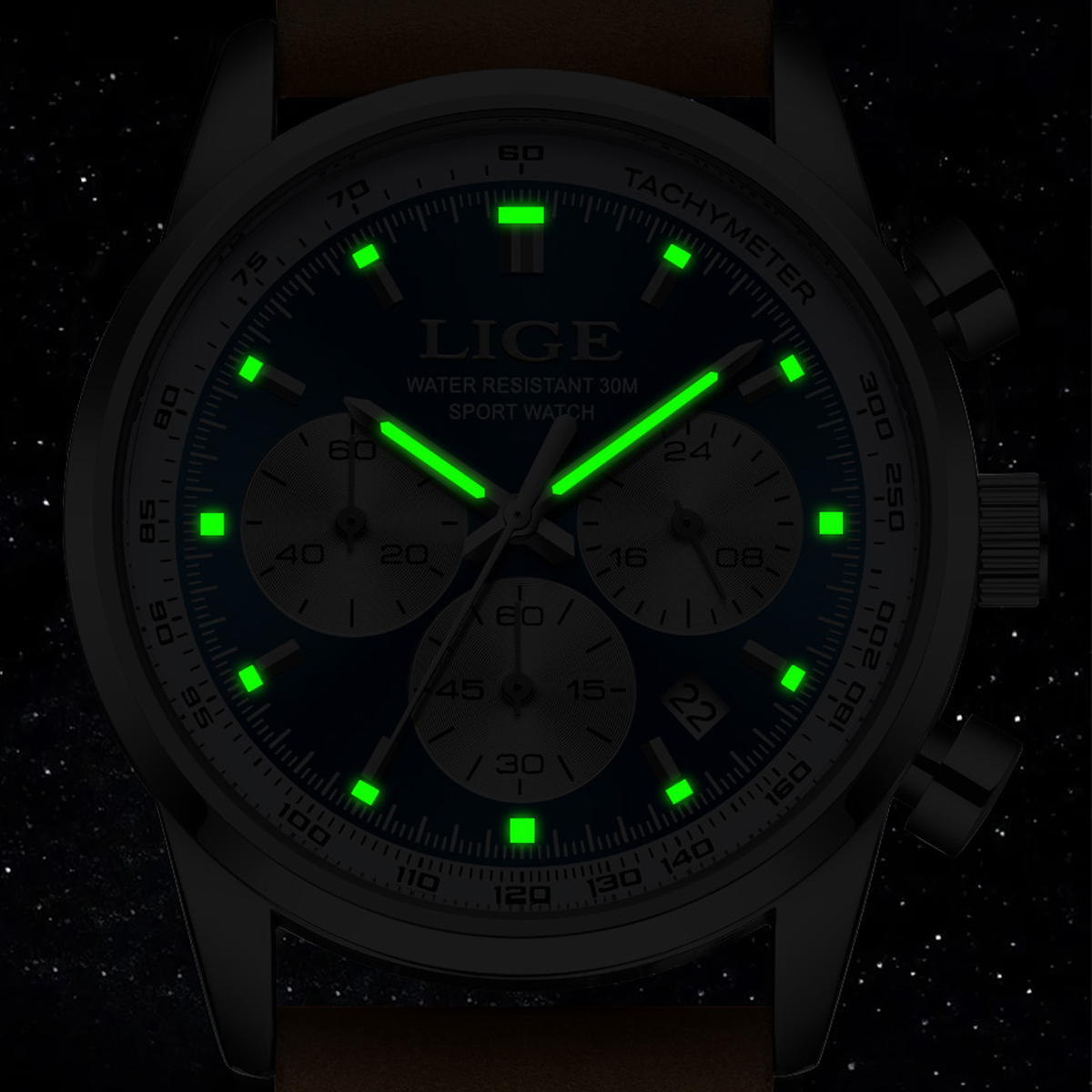 LIGE – montre à Quartz pour ho - Smartwatch Watches Brands For Men avis et prix