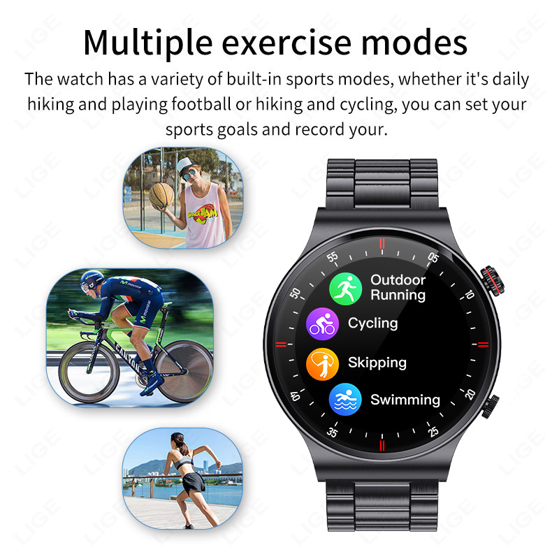 Montre connectée LIGE 2026 – O - Smartwatch Watches For Sale avis et prix
