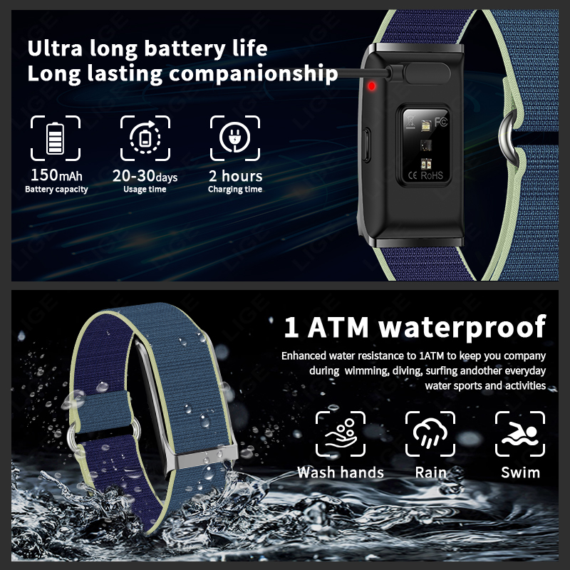 LIGE offres spéciales montre i - Smartwatch Watches For Sale avis et prix
