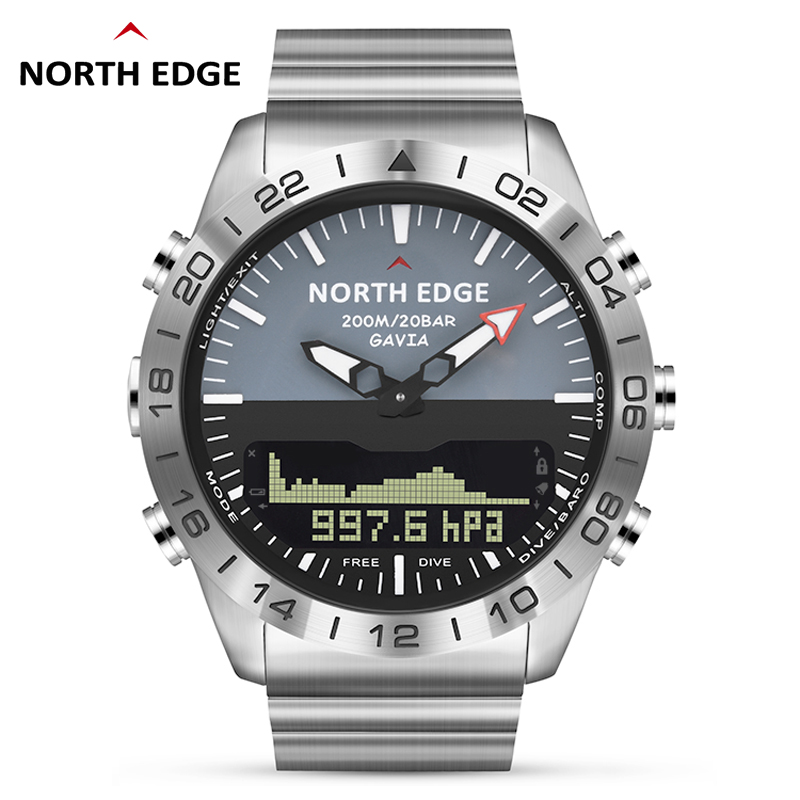 NORTH EDGE – montre de plongée - Smartwatch Army Watches For Men avis et prix