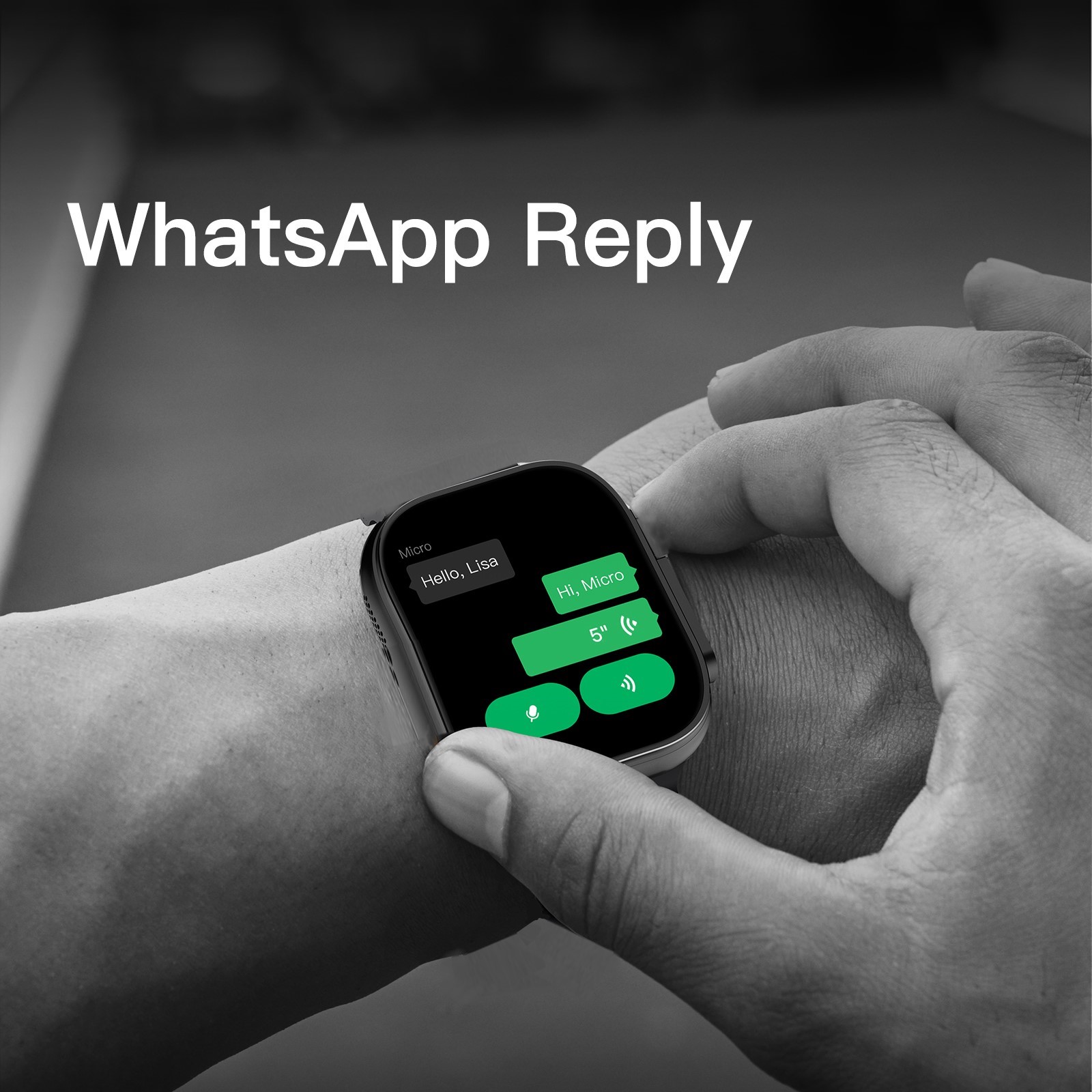Réponses rapides WhatsApp, mon - Smartwatch Watch Whatsapp avis et prix