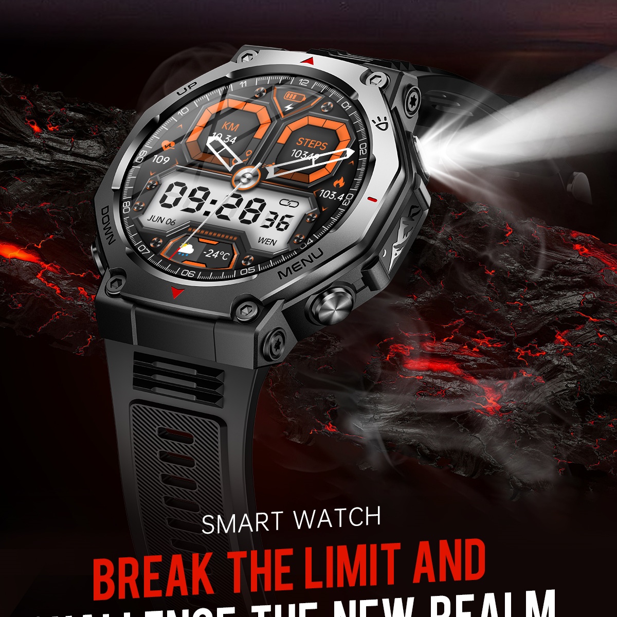 Montre connectée de sport prof - Watch Vs Amazfit avis et prix