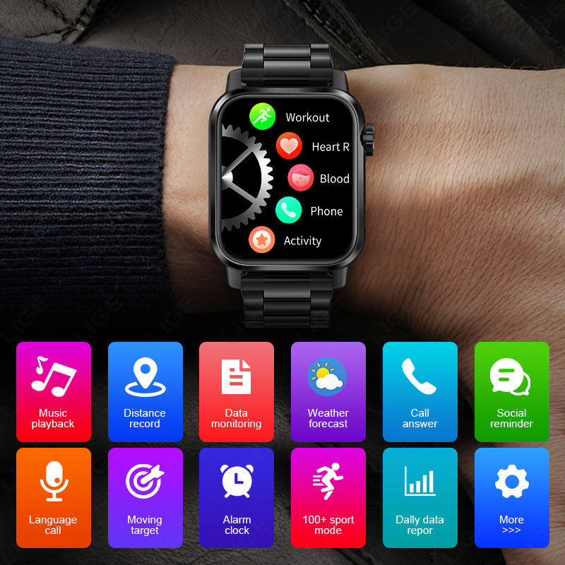 Montre connectée LIGE, tracker - Smartwatch Watches For Sale avis et prix