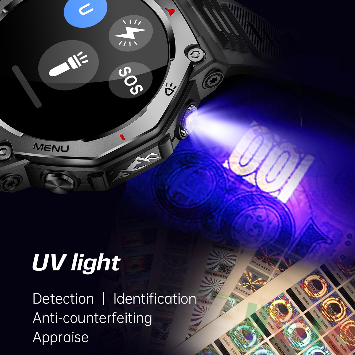 Montre connectée VWAR T-Rex Ul - Watch Vs Amazfit avis et prix