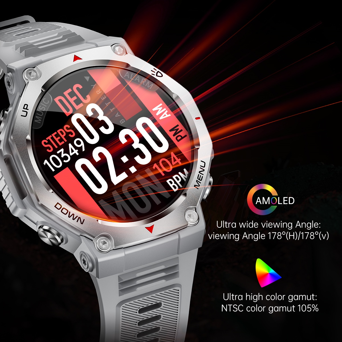Montre connectée VWAR T-Rex Ul - Watch Vs Amazfit avis et prix