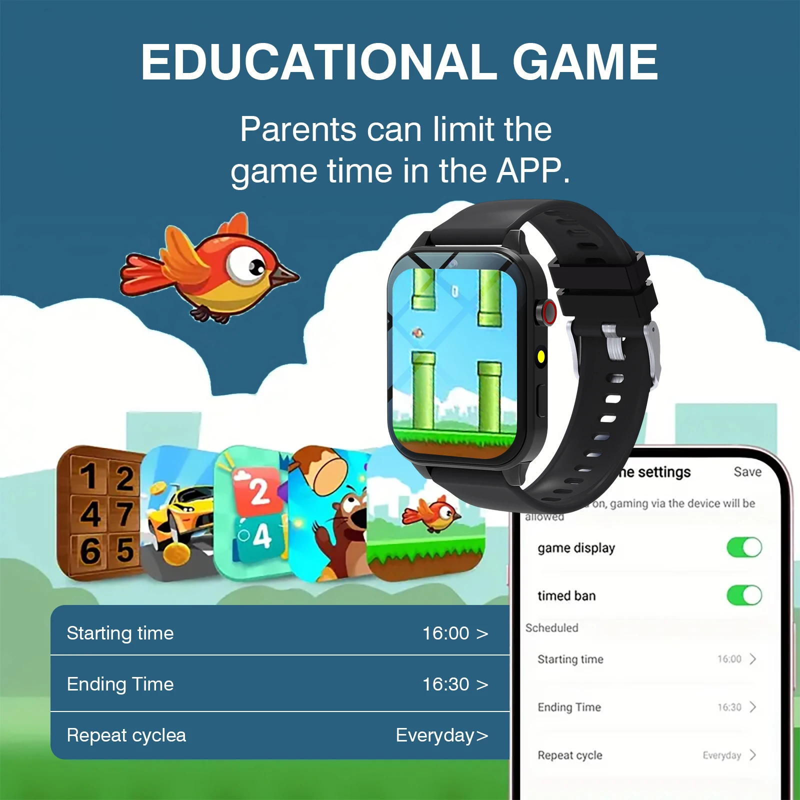 Montre connectée pour enfants, - Smartwatch Watches Girls avis et prix