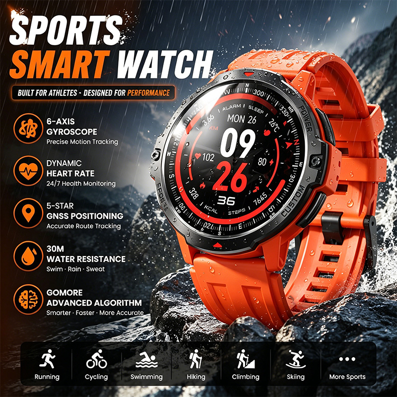 Montre de sport intelligente,  - Smartwatch Timex Watches For Men avis et prix