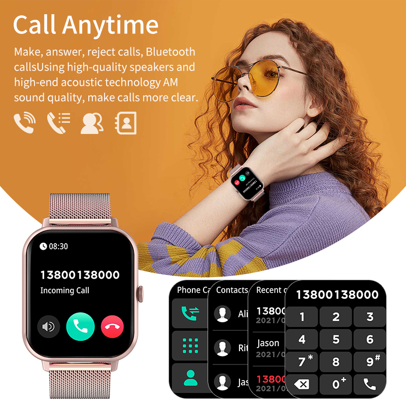 LIGE femmes Smartwatch Bluetoo - Smartwatch Watch Whatsapp avis et prix