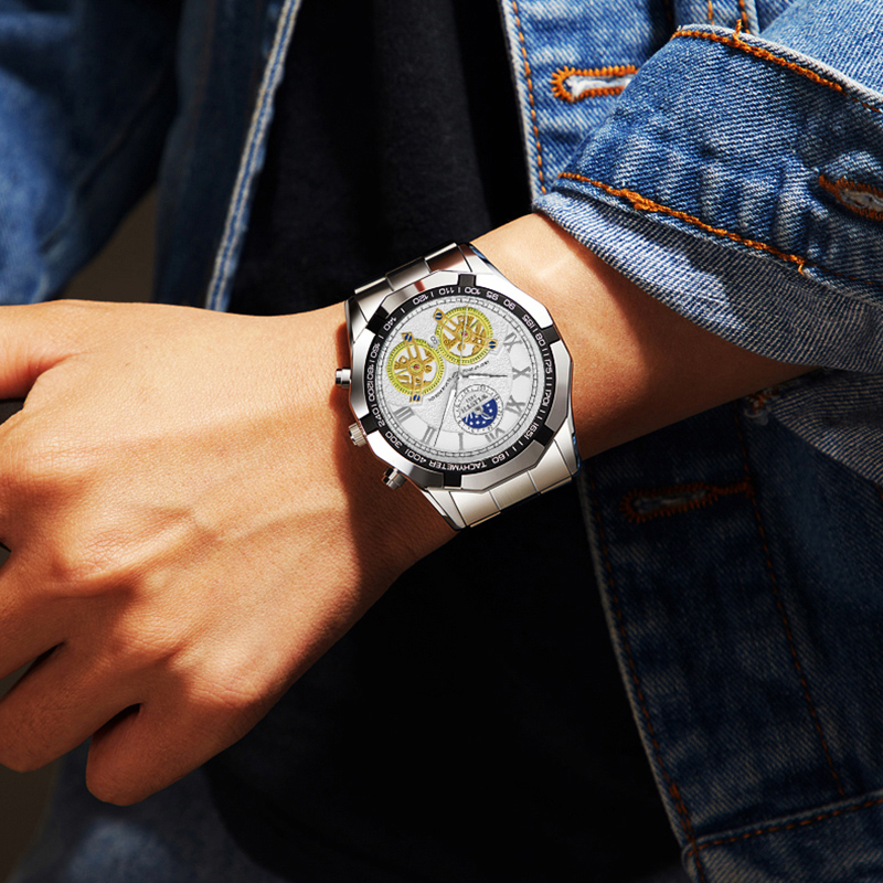 Montres à quartz de marque de  - Smartwatch Watches Brands For Men avis et prix