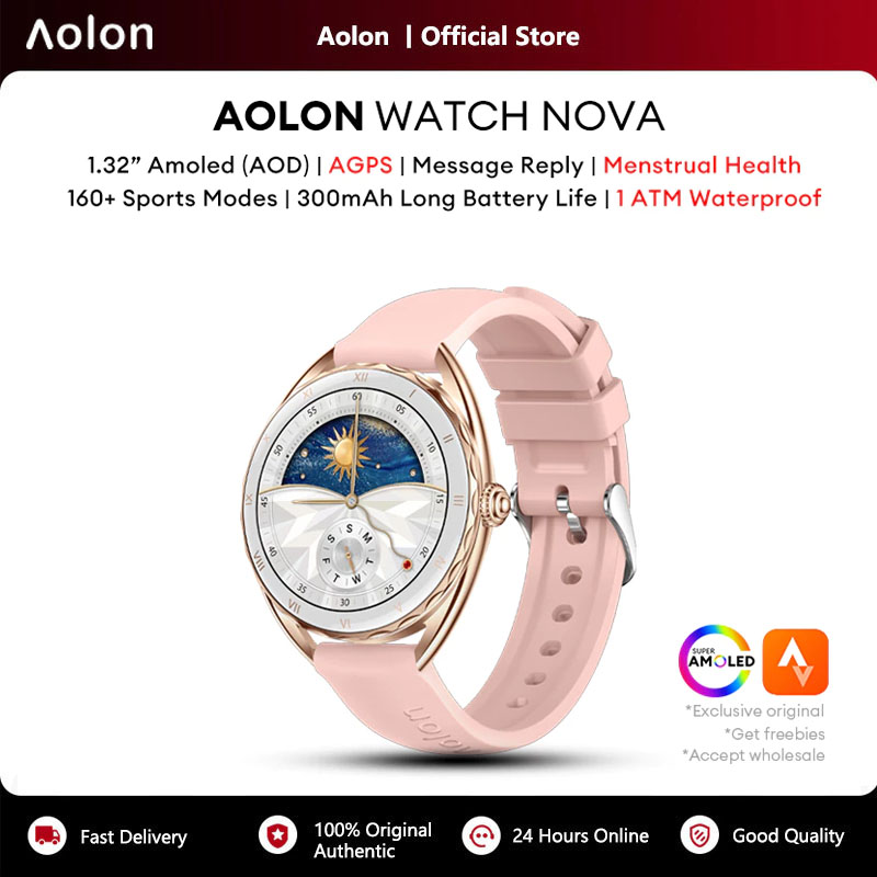 Montre connectée Aolon Nova av - Smartwatch Watch Whatsapp avis et prix