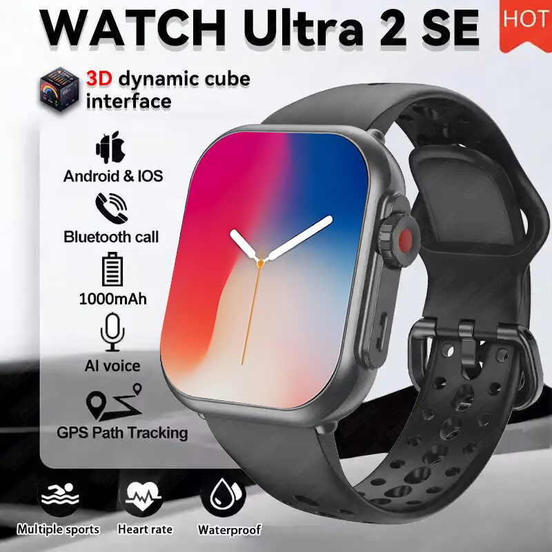 Montre Ultra K62 hommes femmes - Smartwatch Watches For Women With Gps avis et prix