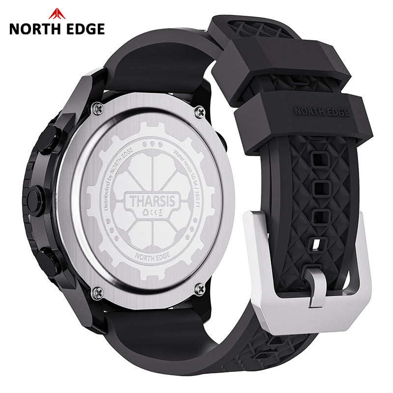 Montre numérique en fibre de c - Altimeter Compass Watch avis et prix