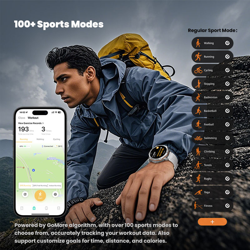 Nouvelle Montre Connectée TANK - Altimeter Compass Watch avis et prix