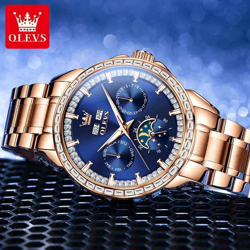 OLEVS-Montre-bracelet étanche  - Altimeter Compass Watch avis et prix